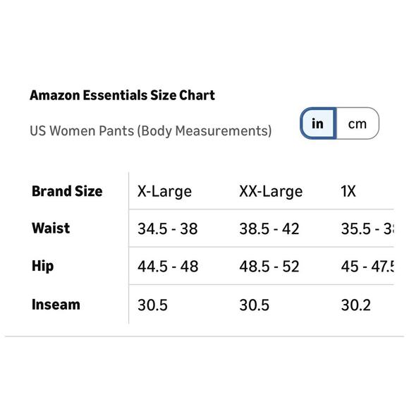 Amazon Essentials Women's Fleece Jogger Sweatpants Black XL New - Picture 6 of 7